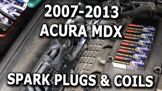 2007-2013 Acura MDX Spark plugs and ignition coils