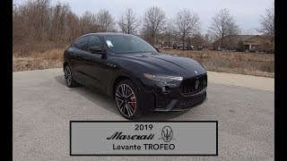 2019 Maserati Levante Trofeo Launch Edition|Walk Around Video|In Depth Review