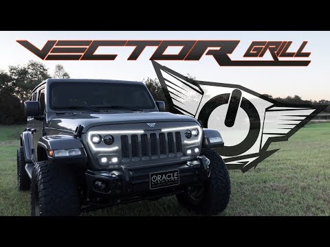 NEW Vector Grill for the Jeep Wrangler JL and Gladiator from ORACLE Lighting