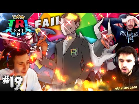 ☠️GIOVANNI'S REVENGE☠️ and the MEGA FAIL - Pokémon ✨TRILOCKE 2✨ #19