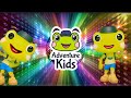 TUZELITY FROG SHUFFLE DISCO 🪩 Dance Intro Video 4K Adventure Kids Nursery Rhymes Kids Songs