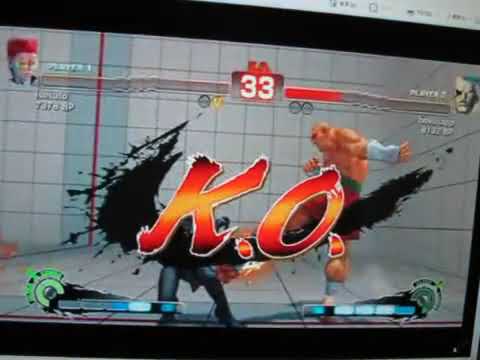 SUPER STREETFIGHT4 isesuto 四国(C.Viper) VS bokusapp (Bonchan) (Sagat)   Part2
