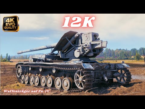 Waffenträger auf Pz. IV  12K Damage 7 Kills | World of Tanks |