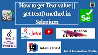 🔥🔥How to get Text Value | getText() method in Selenium - Selenium Session 38🔥🔥