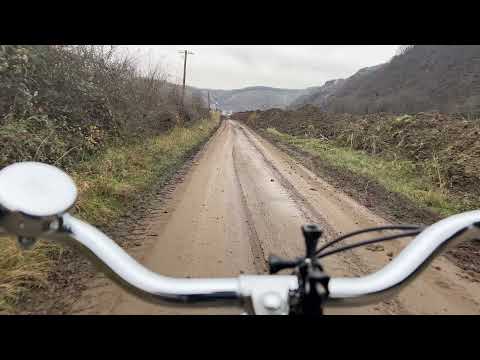 17.12.21: Fahrt von Rech nach Dernau, neben der Bahnstrecke, Update Ahr Flutkatastrophe