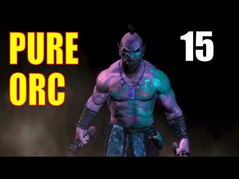 Skyrim HARDCORE PURE ORC BUILD Walkthrough - Part 15, Armoring Up with Our Orc-Kin