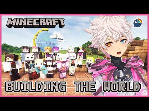 Derem Kado 【にじさんじ / NIJISANJI】 - 【 Minecraft 】 Ex-ID & EN Collab! Building the world!【 NIJISANJI | Derem Kado 】