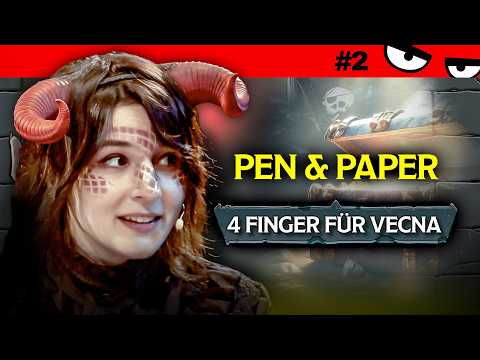 Pen & Paper 4 FINGER FÜR VECNA | Eine erschütternde SCHATZSUCHE!