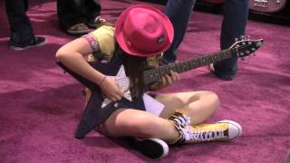 Daisy Rock Girl Guitars at NAMM 2012