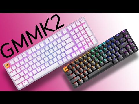 Glorious PC Gaming Race GMMK 2 viso dydžio klaviatūra | Hot-swap, Fox Switches, US, juoda video
