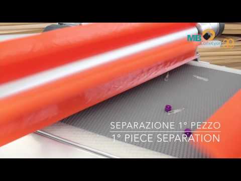 MB Conveyors - Doppio separatore di materozze \\ Double sprue separator for Injection Moulding
