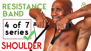 3D SHOULDER WORKOUT WITH RESISTANCE BANDS(Advanced)