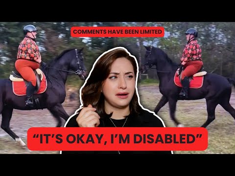 Overweight Equestrian Thinks It's Okay For Her To "Ride" | Raleigh Reacts