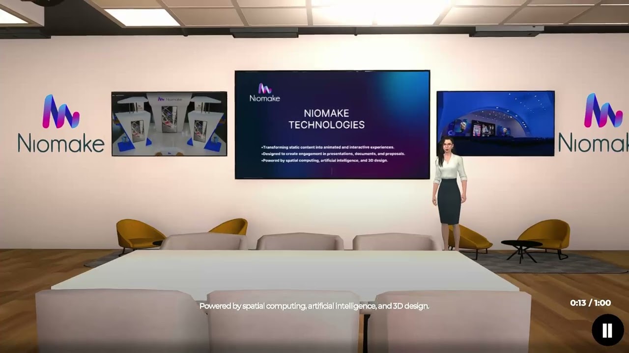 NIOMAKE desarrolla una revolucionaria aplicación que transforma documentos en presentaciones 3D