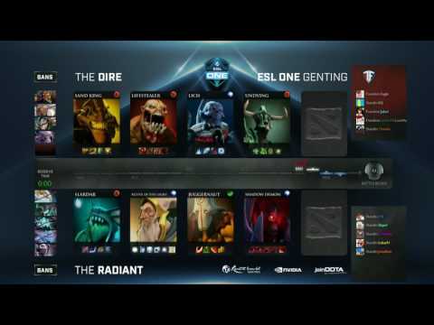 Dota 2 — Team Freedom vs TDD  ESL One AM Q  Game 1