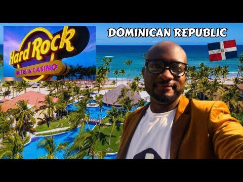 Tour the HARD ROCK RESORT AND SPA in The Dominican Republic with Me - Dominican Republic Experience
