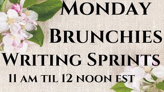 May Brunchies Writing Sprints