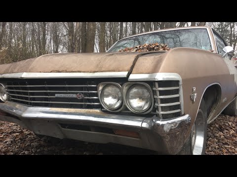 I Saved A 67 Impala SuperSport from the Woods!
