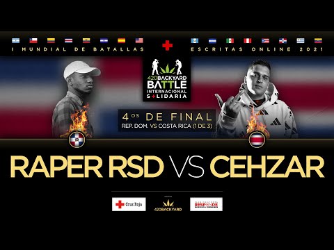 RAPER RSD vs CEHZAR. 4os RD vs CR 1 de 3. 420 backyard Battle. I Mundial de escritas