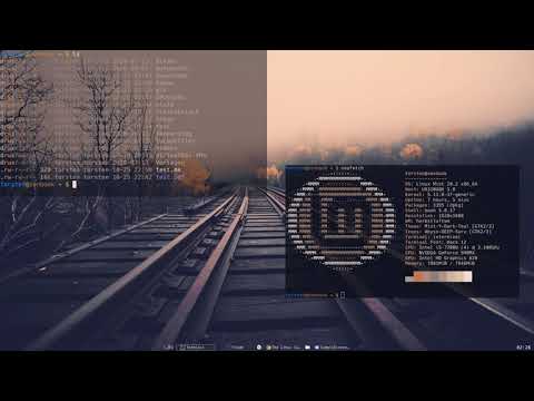 playin arround with pywal on my herbstluft wm setup
