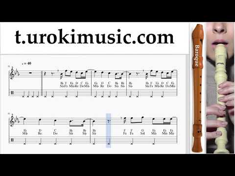 Takeaway recorder B. Tabs - The Chainsmokers, Illenium Takeaway Notes Solo Tutorial