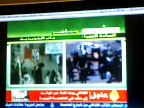 القذافي في خطاب ما قبل حسم الثوار لطرابلس يصفهم بالجرذان