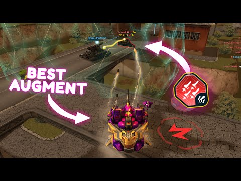 Tanki Online - Best Scorpion Augment Missile Launcher Swarm | Crisis Drone