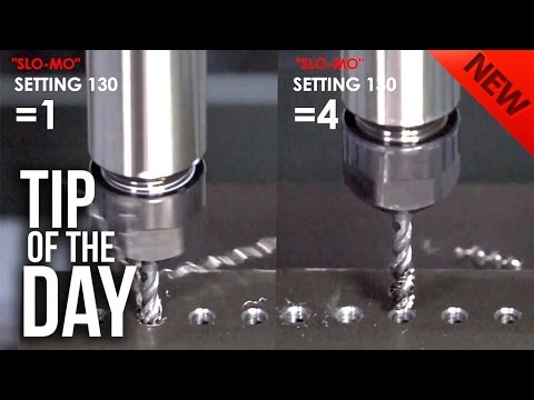 Faster Tapping with Setting 130 – CNC Milling Haas Automation Tip of the Day