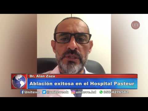 Exitosa ablación en el Hospital