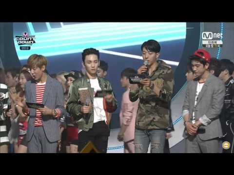 150618 EXO 엠카운트다운_수상소감 Shirley KjHoag