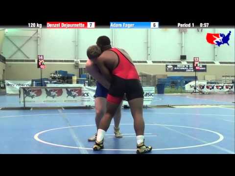 Denzel Dejournette vs. Adam Fager at 2013 ASICS University Nationals - FS