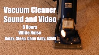 Vacuum Cleaner Sound and Video - 8 Hours for Focus, Sleep, Babies, and
