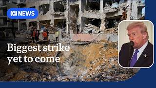 Trump warns biggest strike on Tehran 'yet to come' as conflict widens | ABC NEWS