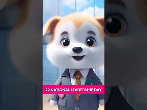 What is the national leadership day?