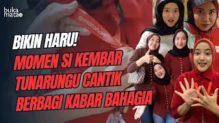 Download lagu Momen Paling Haru Tahun Ini! Si Kembar Tunarungu Sukses Dapat Kerja mp3