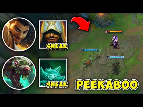 WE RAN THE PEEKABOO STEALTH COMP AND IT WAS LITERAL FREELO - League of Legends