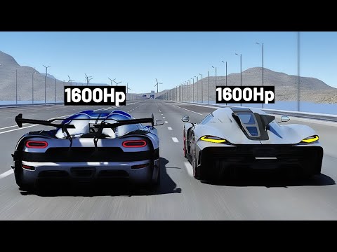 Koenigsegg ONE:1 GT vs Koenigsegg Jesko Absolut | EPIC 20KM Drag Race!