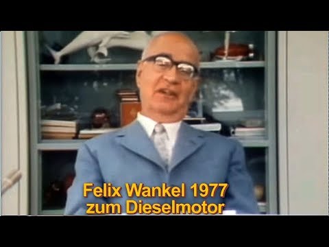Autoausstellung 1977: Diesel- statt Elektro-Auto (Felix Wankel)