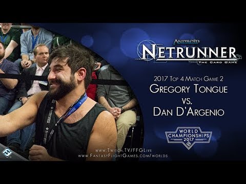 FFG Worlds 2017 - Android: Netrunner  - Top 4 - Game 2