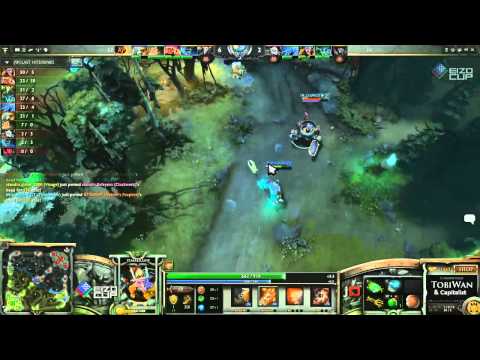 Kaipi vs iNfernity Game 1  EIZO Cup DOTA 2  TobiWan & Captialist