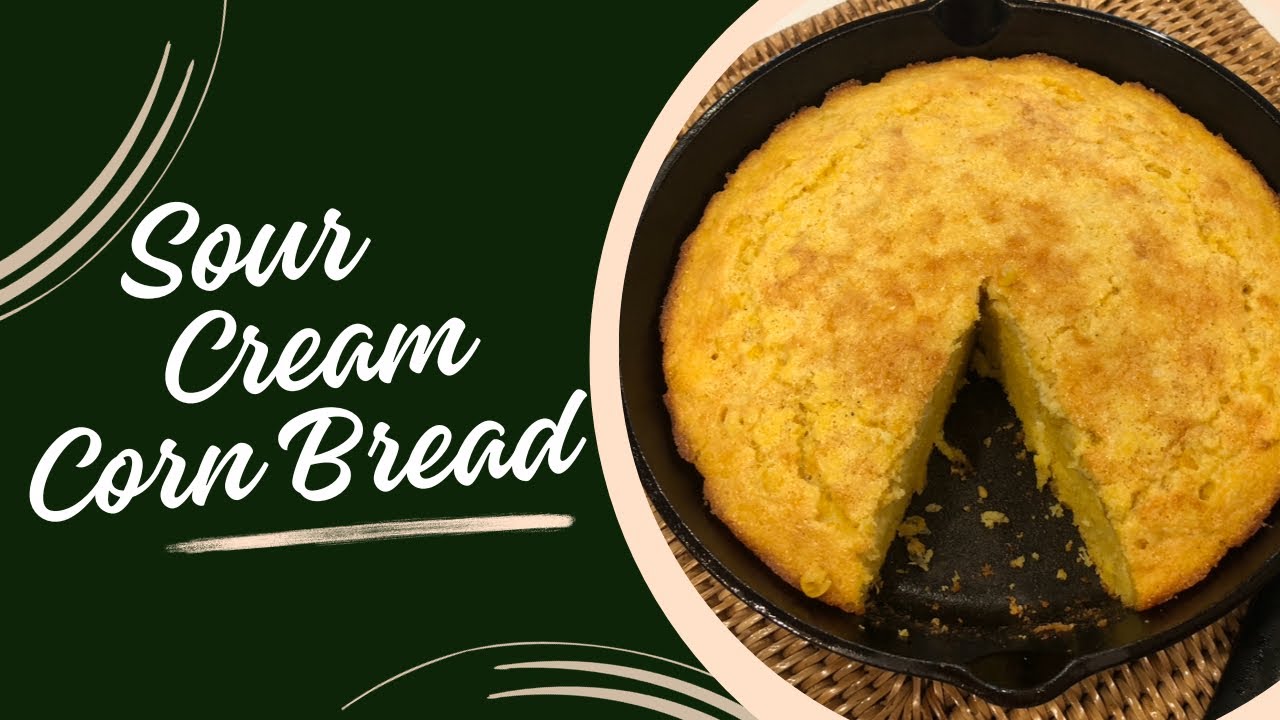 Sour Cream Cornbread | Home with the Halsteads