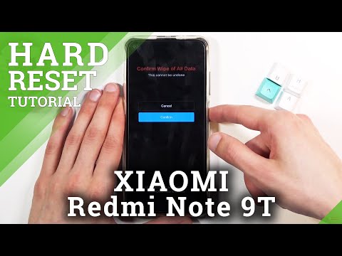 How to Hard Reset XIAOMI Redmi Note 9T - Bypass Screen Lock / Wipe Data
