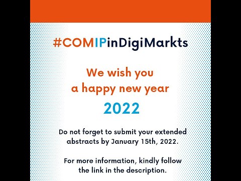 #COMIPinDigiMarkts Call for Abstracts