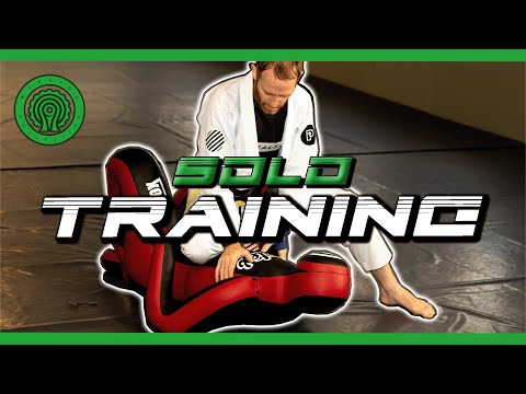 BJJ Grappling Dummy Flow Drills - Solo Training with Steve Campbell