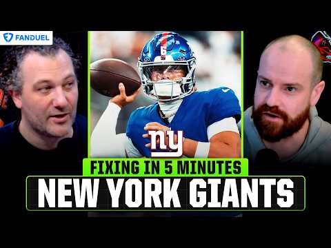 How To Fix The New York Giants This Offseason | Fixing in "5 Minutes"