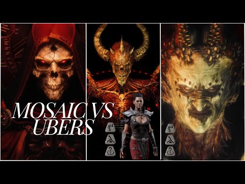 Diablo 2 Resurrected - Mosaic Assassin V/S Ubers