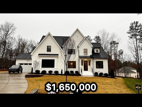 Luxury Million Dollar Modern Home for Sale in Raleigh | $1,650,000