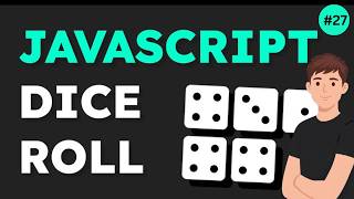 Build this dice roller program with JavaScript ( Tutorial 27 )