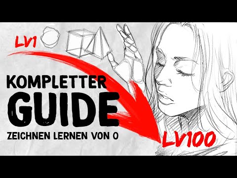 Von 0 bis 100 Zeichnen lernen | Roadmap | DrawinglikeaSir