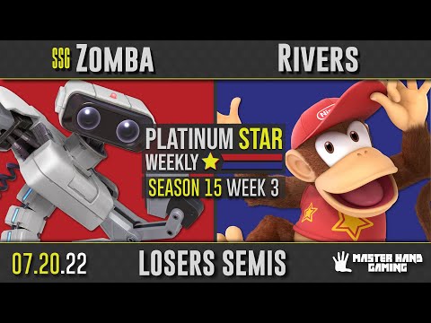 PSW S15:W3 - SSG | Zomba (Lucina, ROB) vs Rivers (Diddy Kong) - L Semifinals